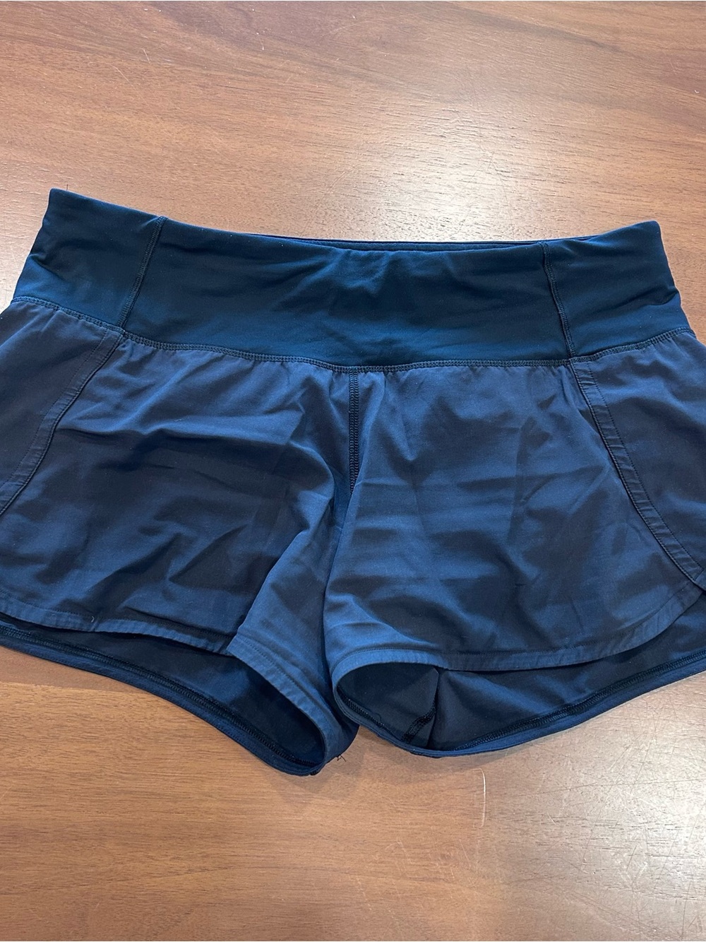 lululemon athletica Black High-Waist Athletic Shorts